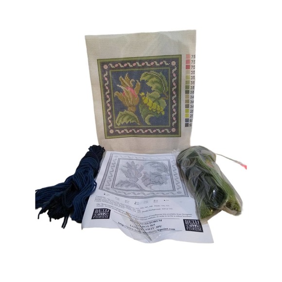 Beth Russell Caterpillar needle point New - Picture 6 of 6